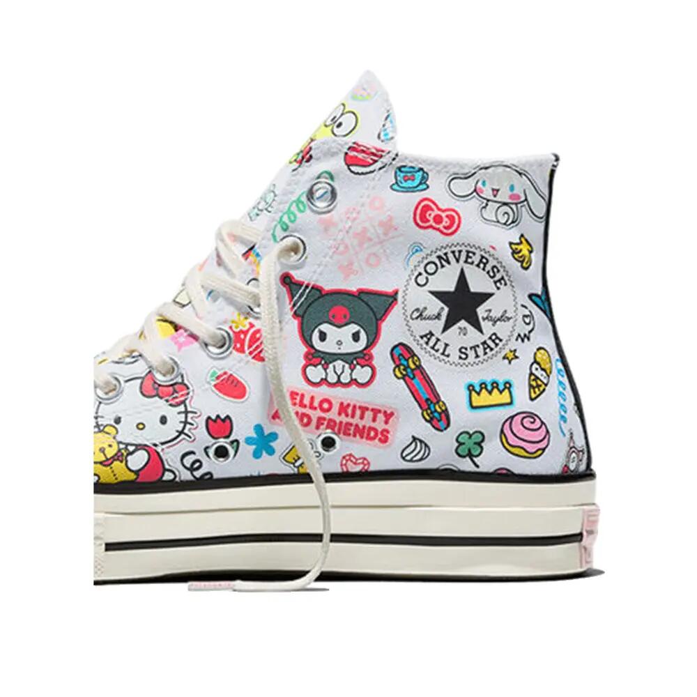 Buty Converse Chuck 70 Hello Kitty Biały/Różowy/Zielony 7/9