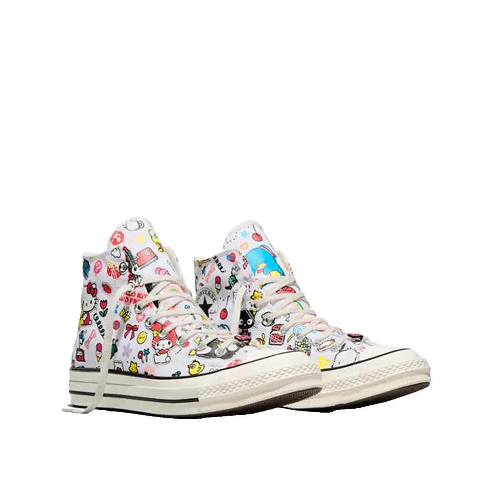 Buty Converse Chuck 70 Hello Kitty Biały/Różowy/Zielony 4/9