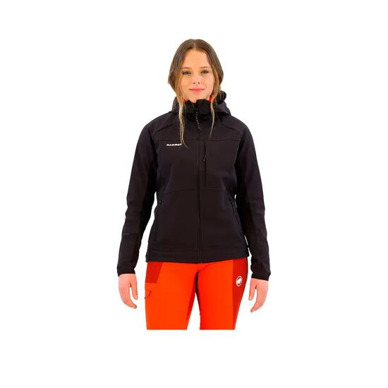 Softshelljacke Mammut Ultimate Comfort Damen Schwarz