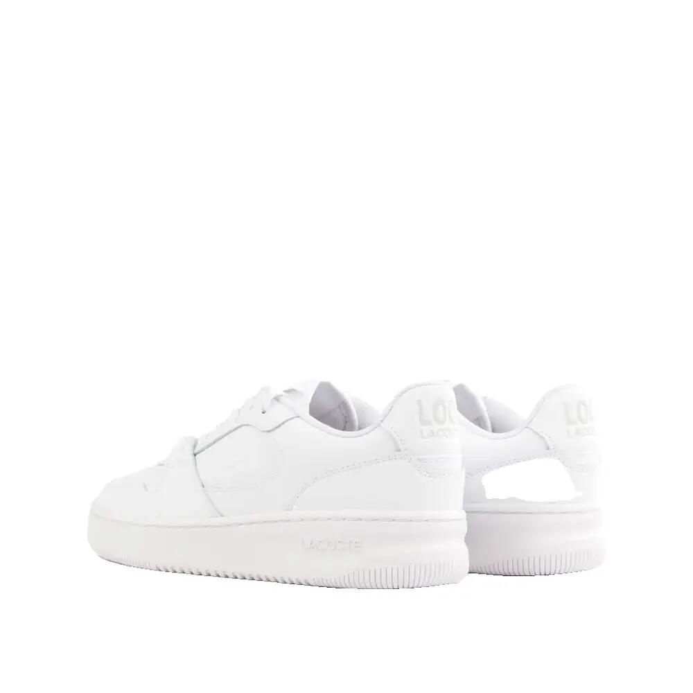 Lacoste L001 Leder Schuhe Weiß 7/8