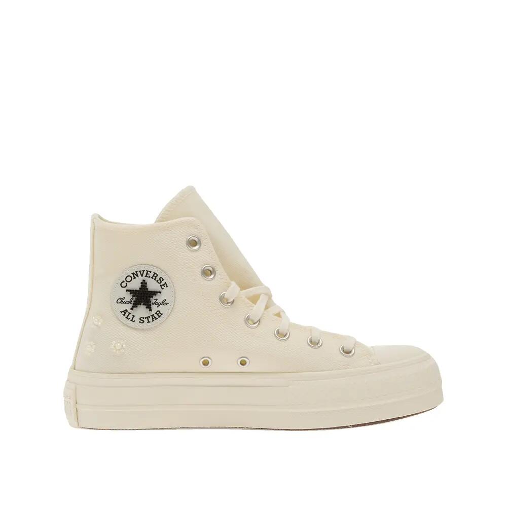 Zapatillas Converse Chuck Taylor All Star Lift Platform Beads Blanc 2/7