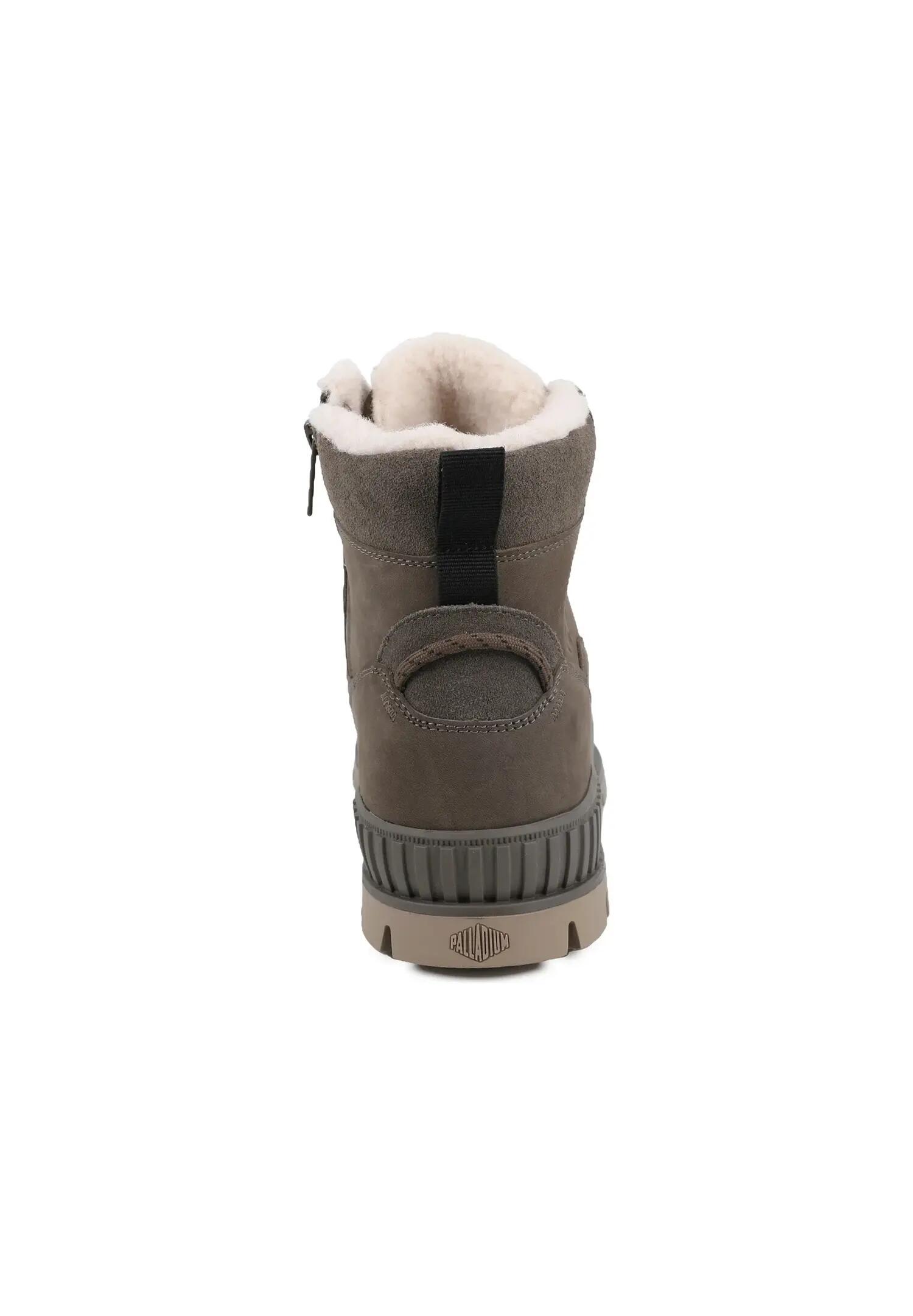 Palladium Unisex Pallashock Warm WP Leder Boots Major Brown 3/7
