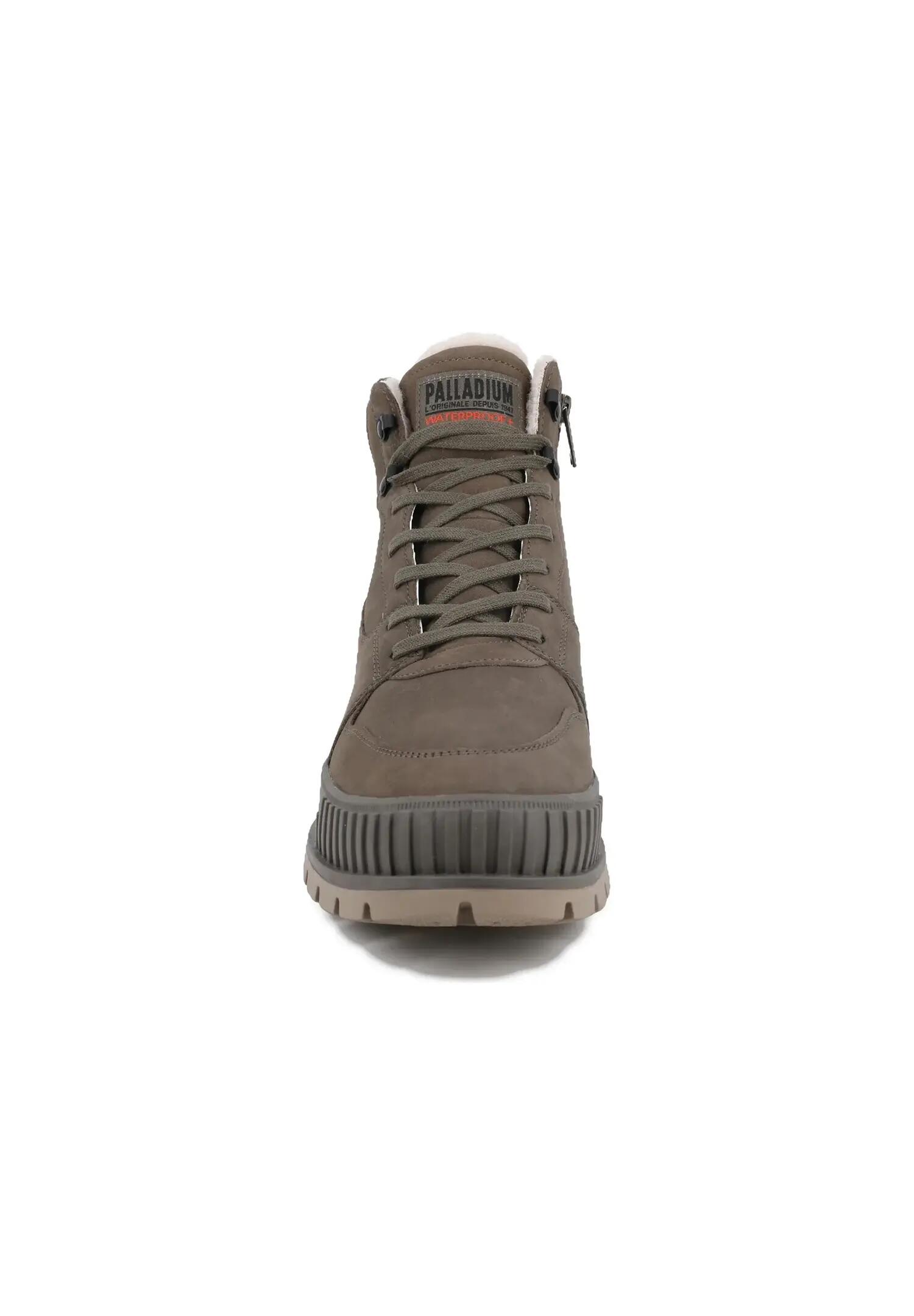Palladium Unisex Pallashock Warm WP Leder Boots Major Brown 2/7
