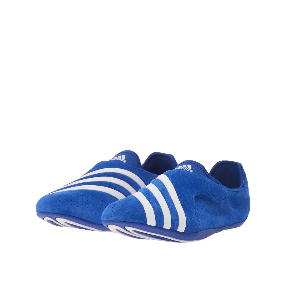 Chaussures Adidas Vario Flat Earther Pharrell Bleu Blanc 5/6