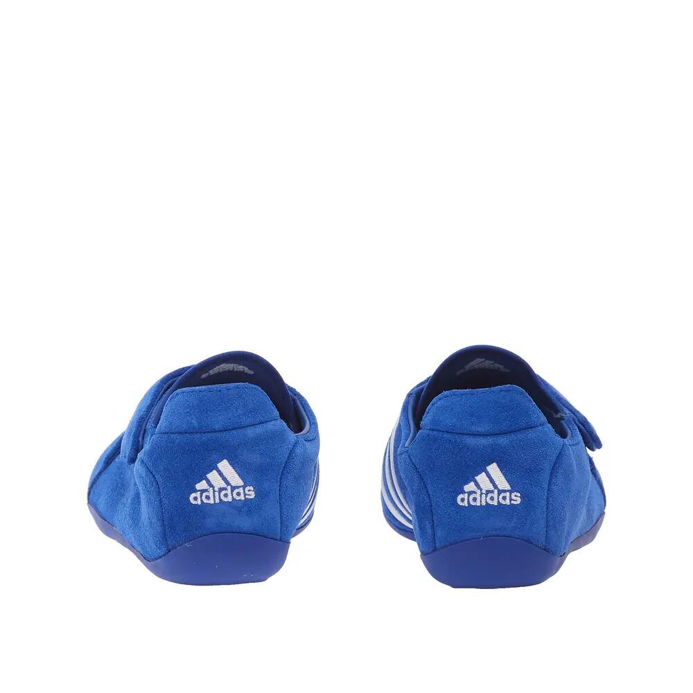 Chaussures Adidas Vario Flat Earther Pharrell Bleu Blanc 4/6