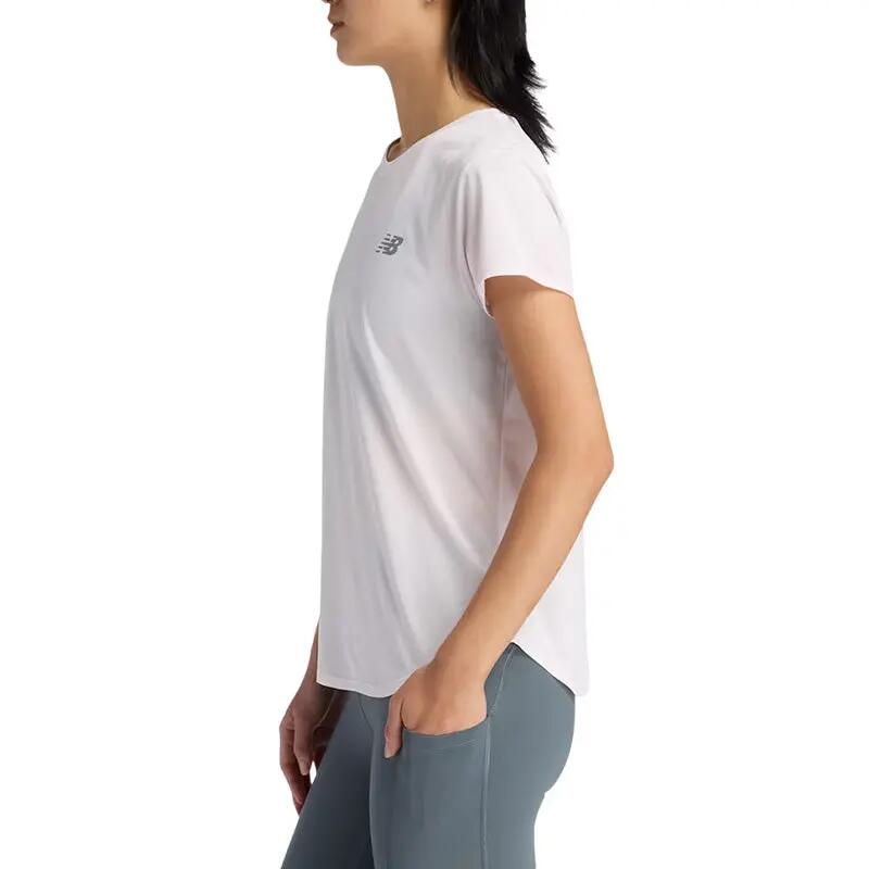 Tee-shirt Femme New Balance SPORT CORE HEATHER 4/5