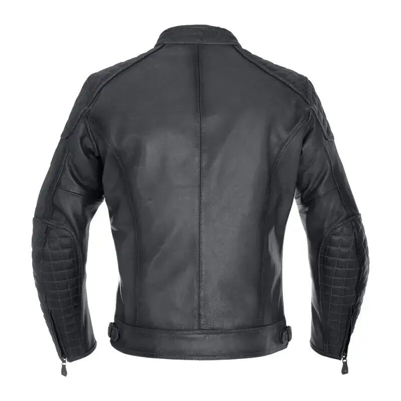 Leather motorcycle leather jacket Oxford Hamilton 2/2