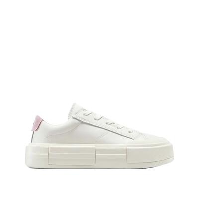 Converse cruise leather roze/vintage wit