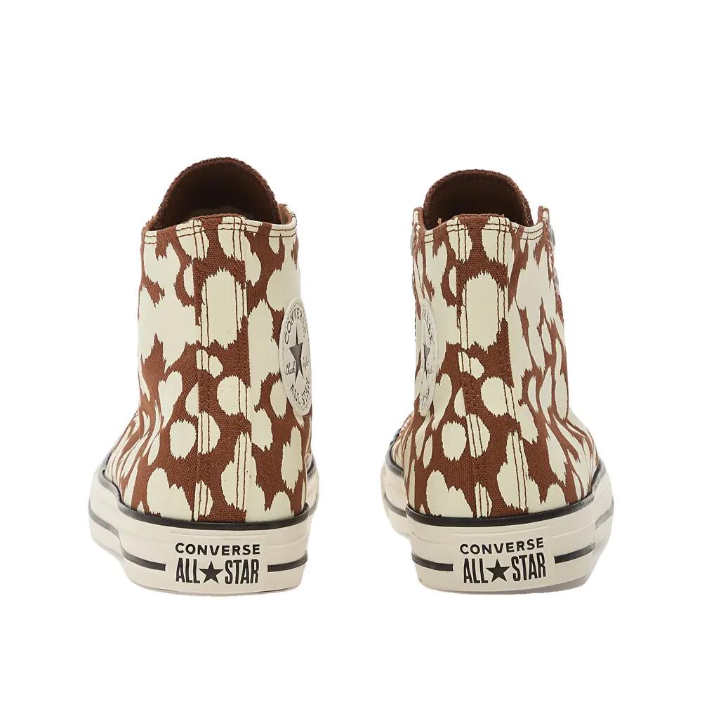 Chaussures Converse Chuck Taylor All Star imprimé vache Blanc/Marron 5/6