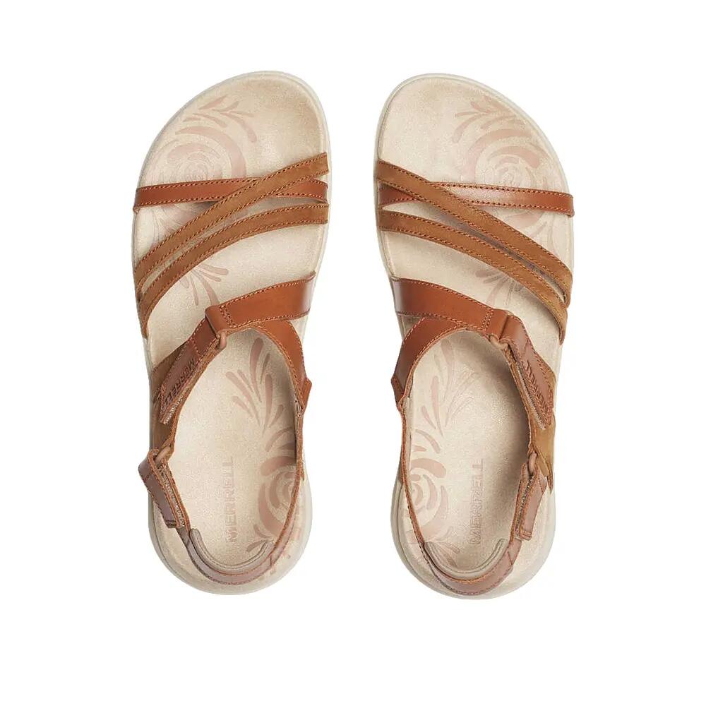 Merrell Harbor Backstrap Sandals Brown 4/8