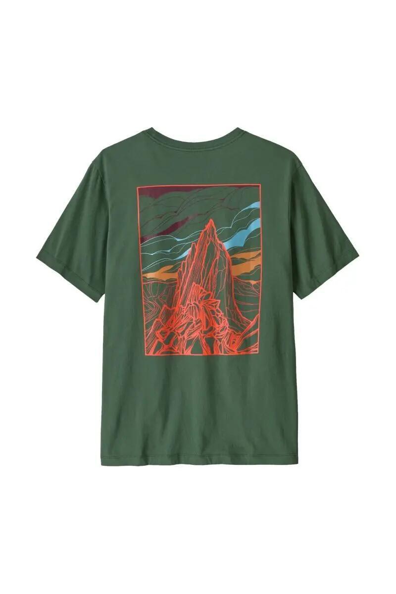 Férfi túrapóló Cloud Crag T-Shirt 2/2