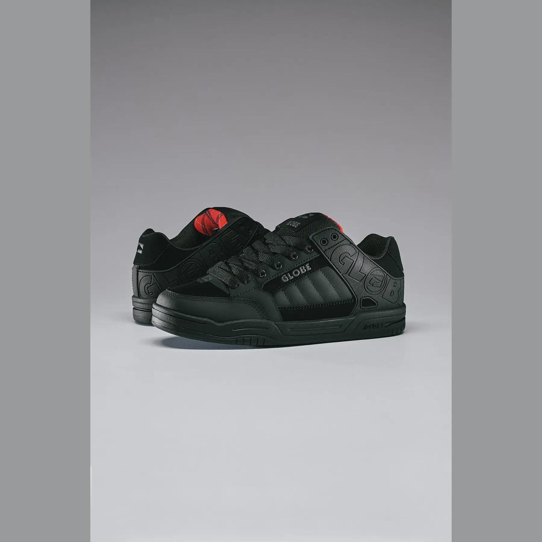 Sapatilhas de skate Globe Tilt Preto Vermelho 4/4