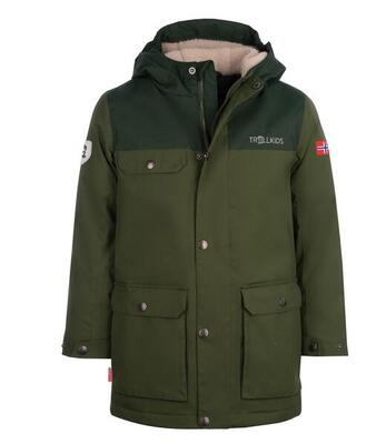 Kinder Regenjacke Gudvangen Madeira blau/Dunkel Marine/Mandel
