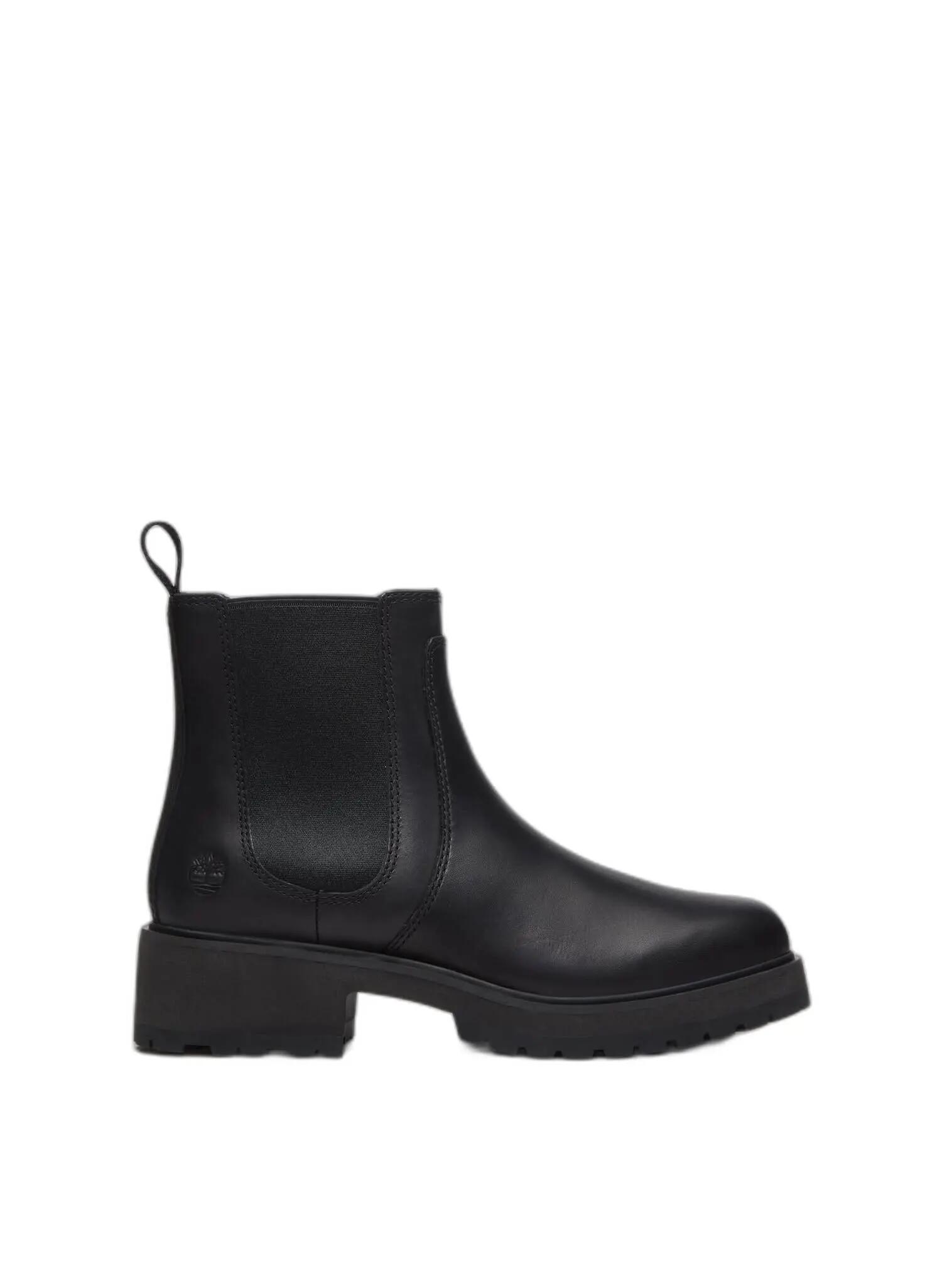Chelsea boots - sportswear - dames - Carnaby Row - brede pasvorm, zwart 1/5