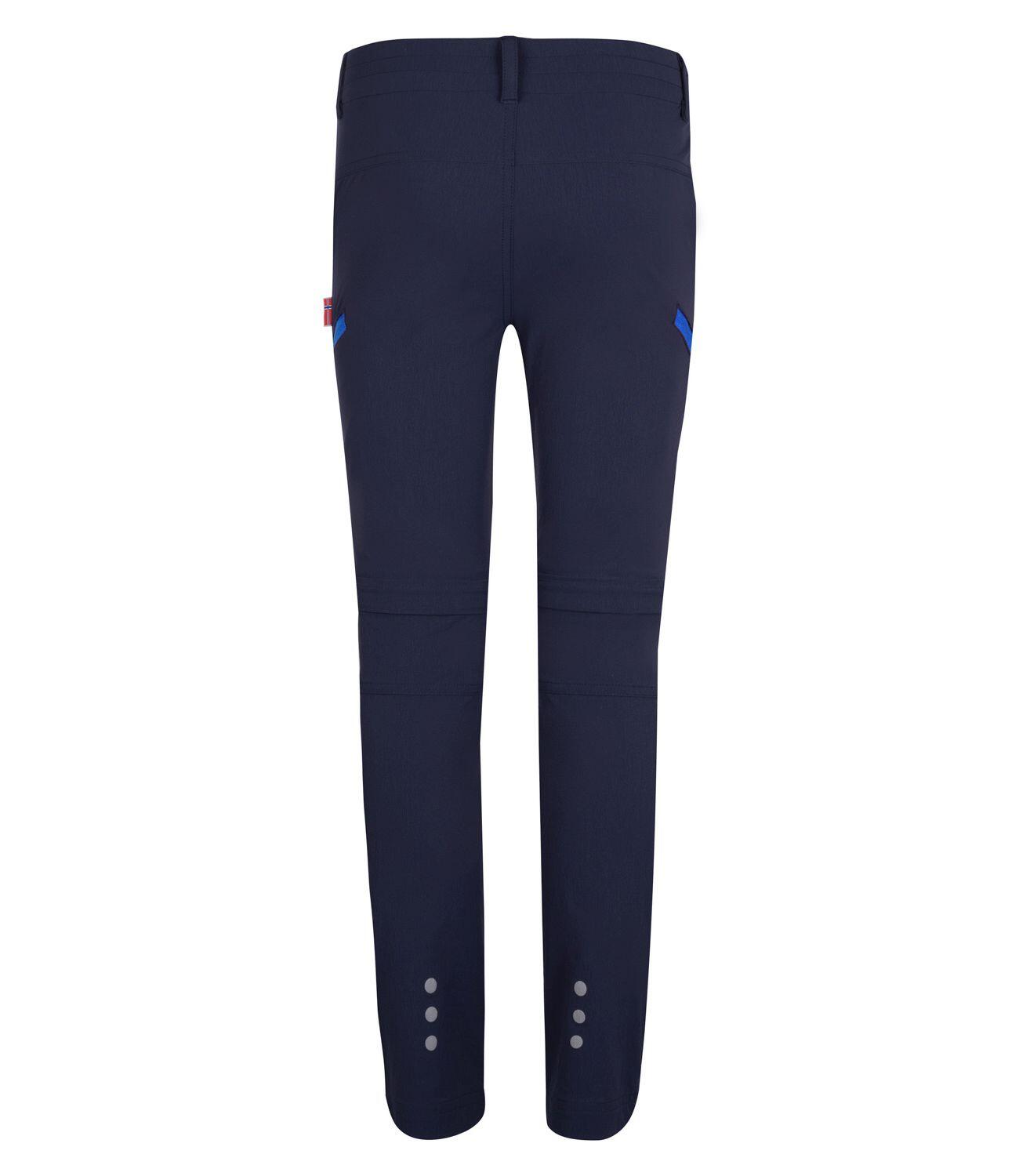 Pantalon de trekking pour enfants Kjerag bleu marine / bleu moyen 2/6