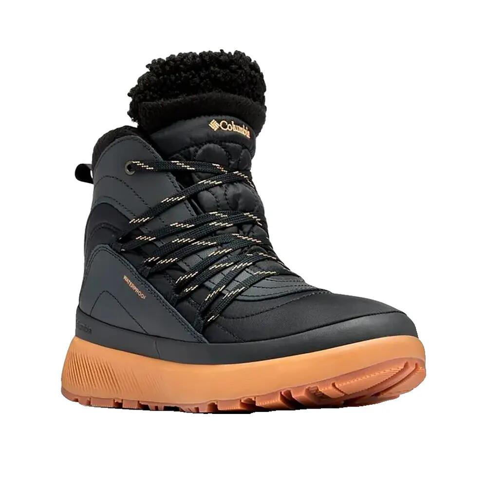 Columbia Red Hills Omni-Heat Winter Shoes Black 5/9
