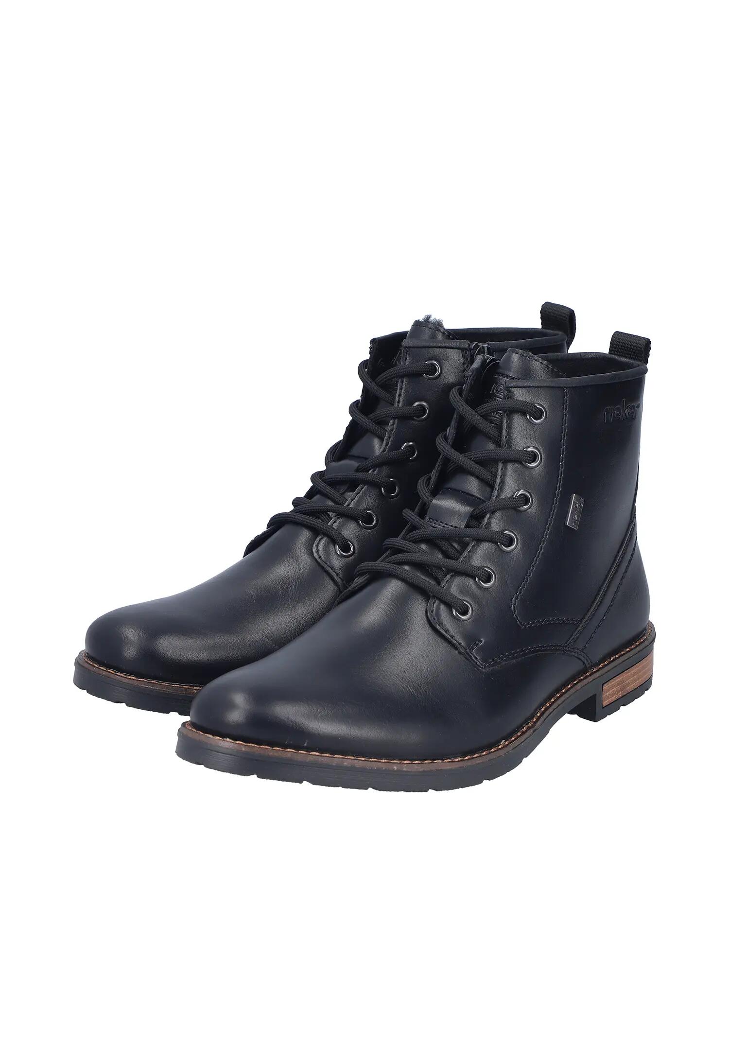 Rieker Herren Schnürstiefelette Schnürboots 14631-00 Schwarz 7/7