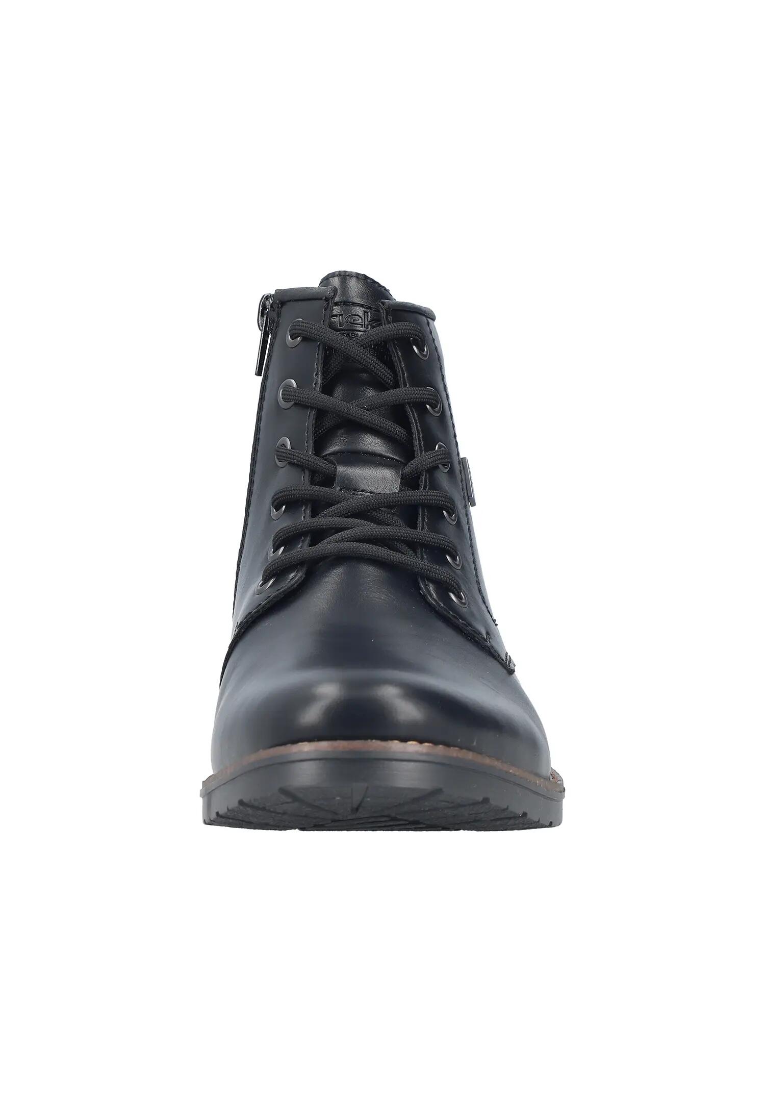 Rieker Herren Schnürstiefelette Schnürboots 14631-00 Schwarz 5/7