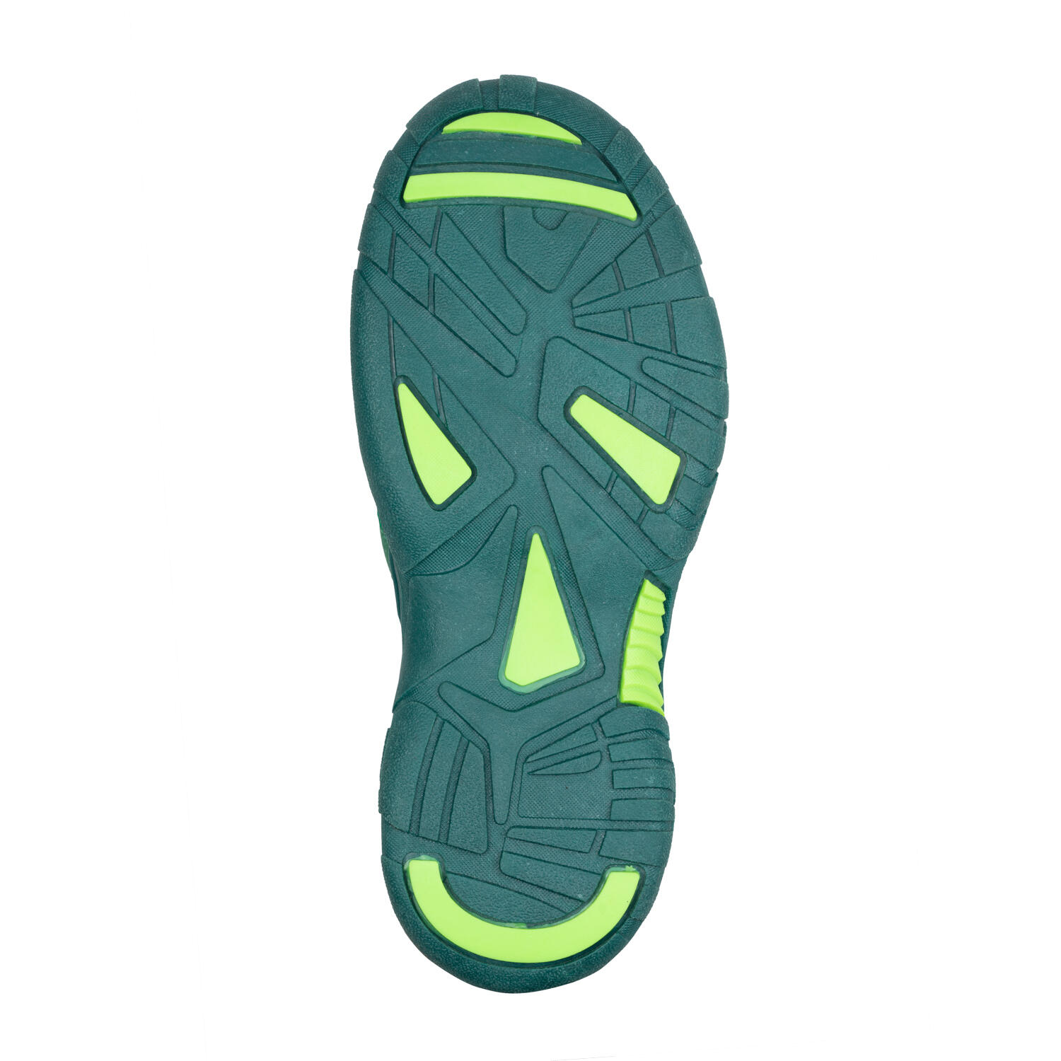 Sandale enfant Kvalvika vert foncé / vert clair 4/4