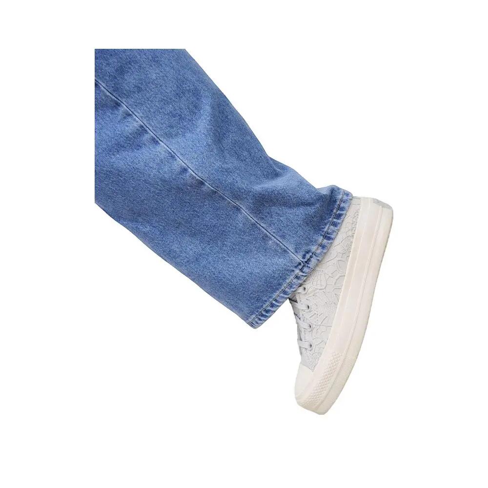 Buty Converse Chuck Taylor All Star Lift Platform Motyle Szare 3/3