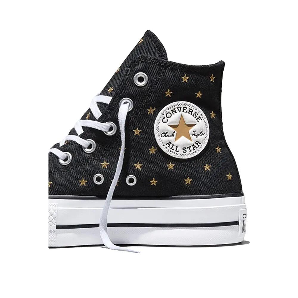Chaussures Converse Chuck Taylor All Star Lift Étoiles geborduurd Zwart 5/6
