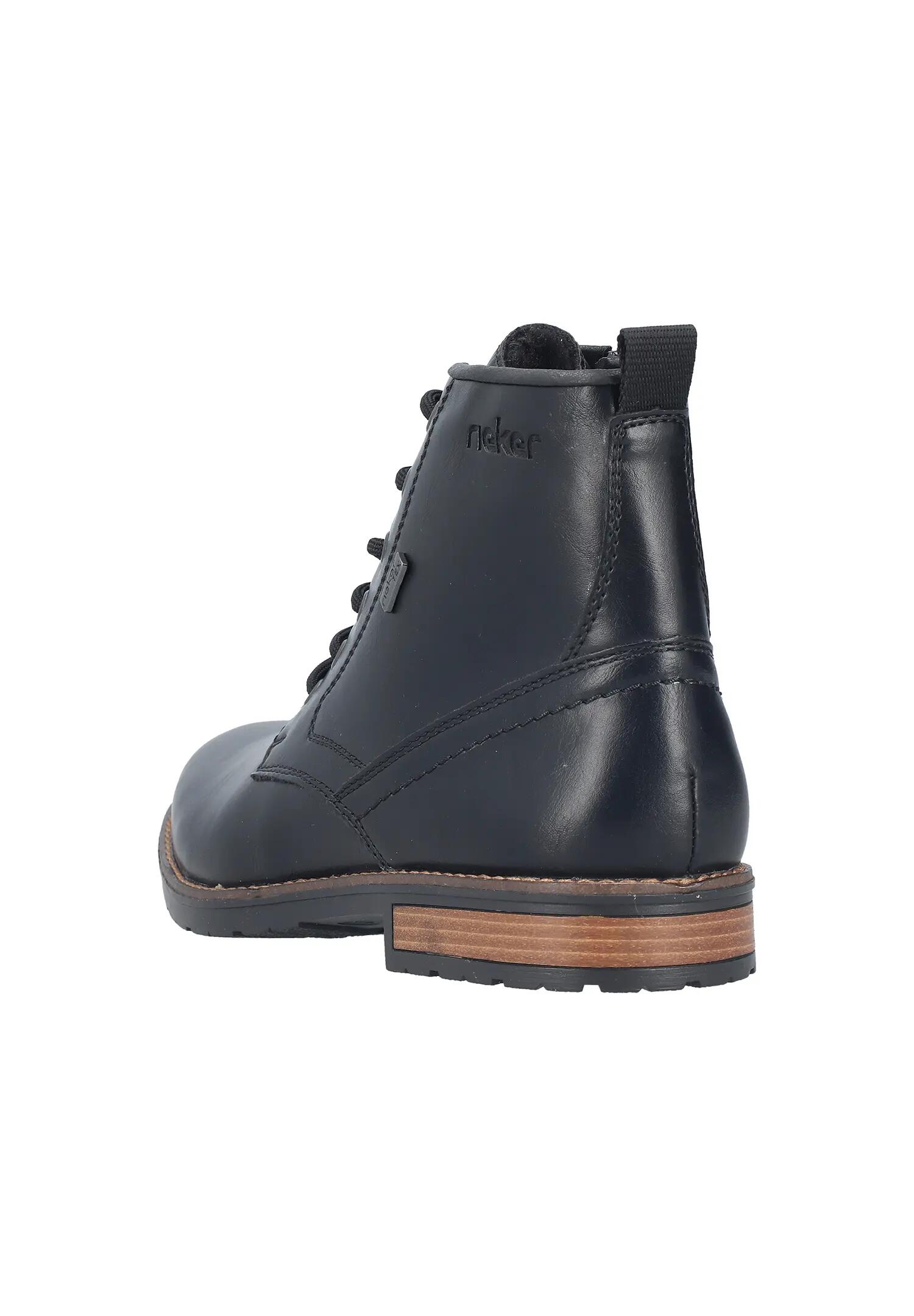 Rieker Herren Schnürstiefelette Schnürboots 14631-00 Schwarz 2/7