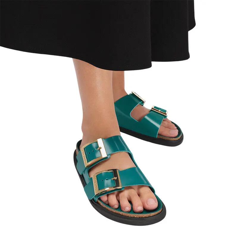 Sandálias Birkenstock Arizona Droplet Buckle para Mulher (Corte Estreito) 7/7
