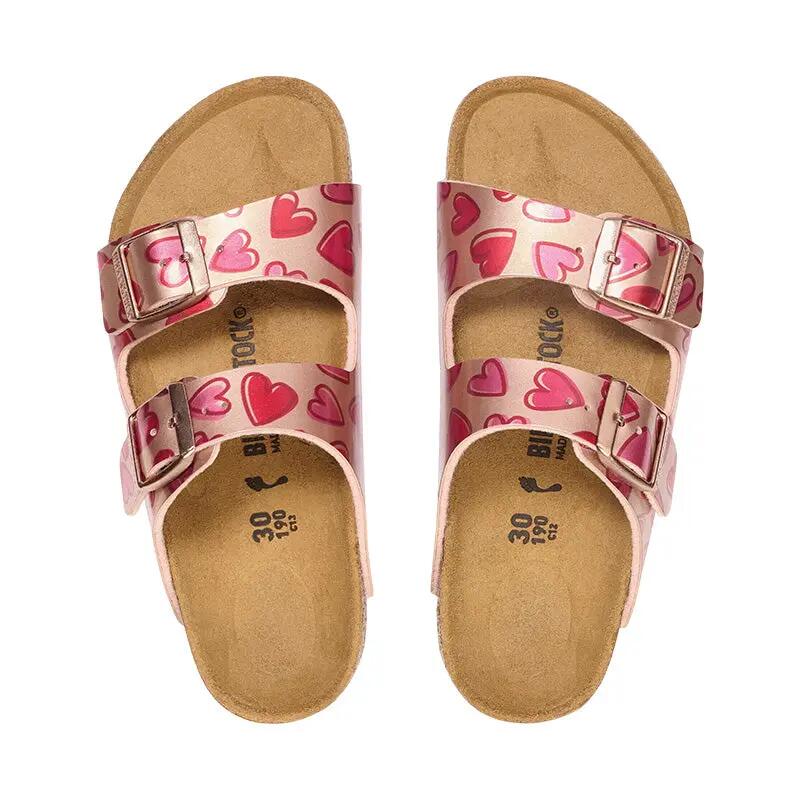 Sandale Birkenstock ARIZONA BIRKO-FLOR Junior étroite 5/7
