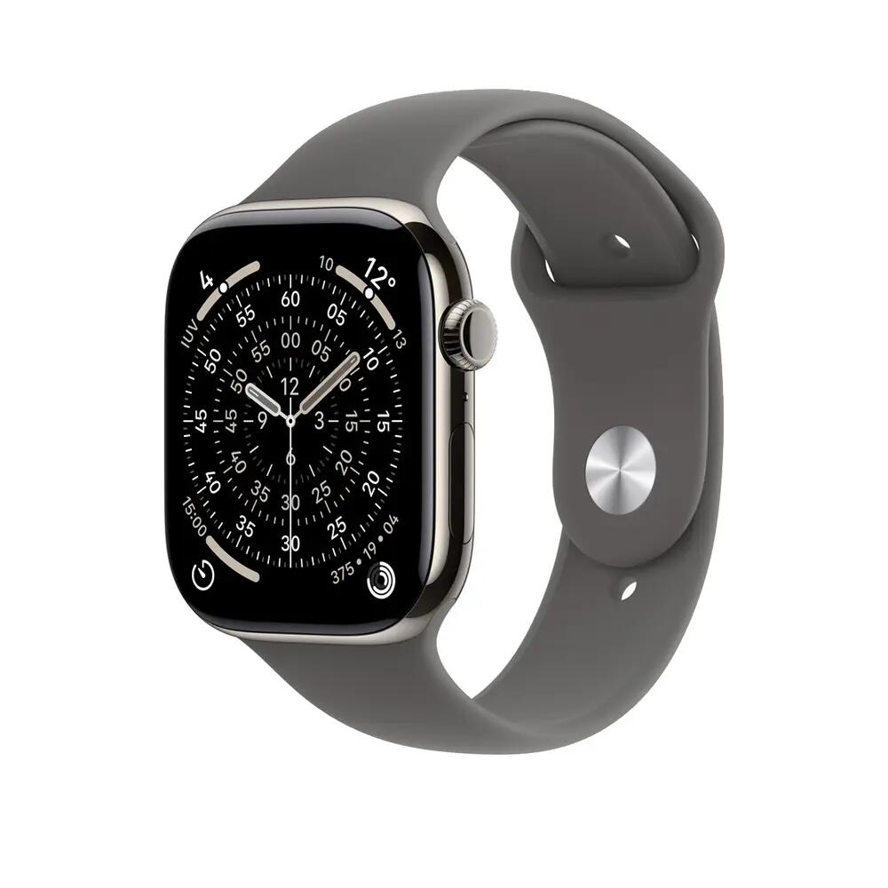 Montre connectée Apple Series 11 en titane naturel 2/5