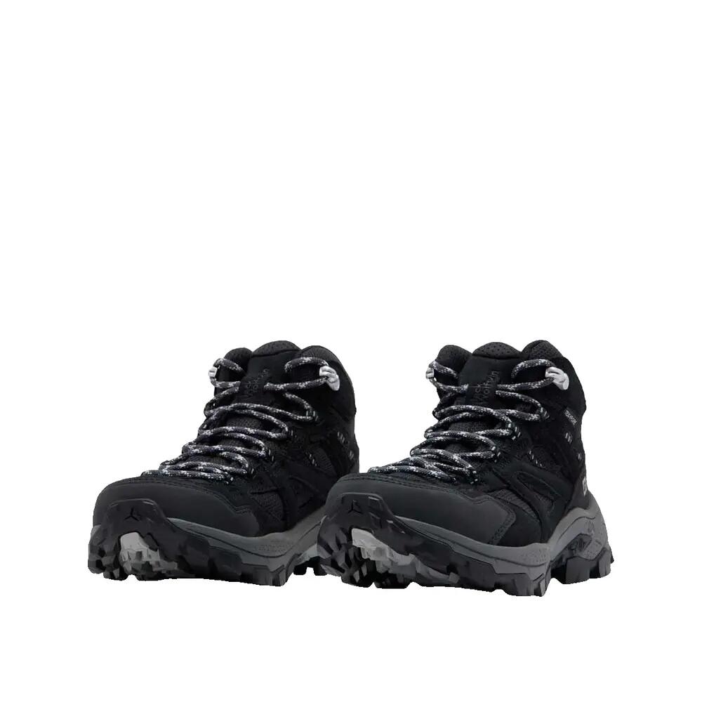 Buty trekkingowe Jack Wolfskin Vojo Tour Texapore Mid Szare/Czarne 4/9