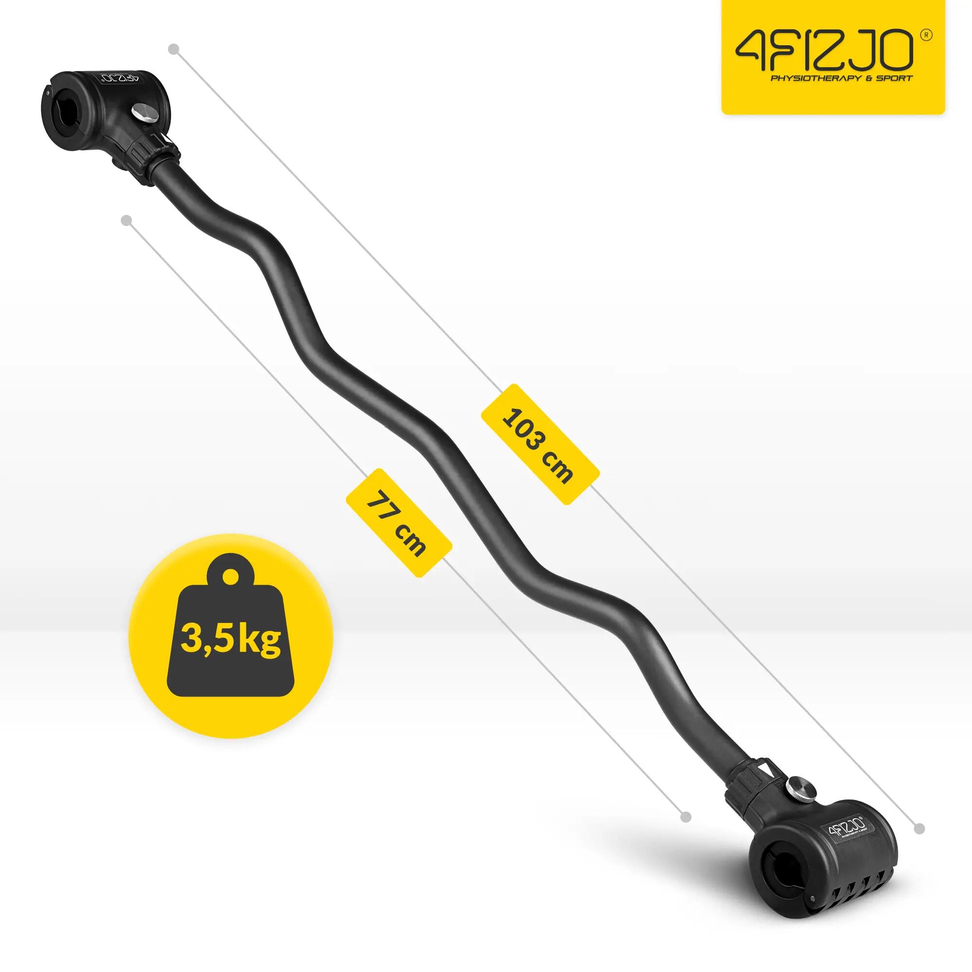 Adaptor reconversie gantere în halteră Z/curbată 4FIZJO 5/11