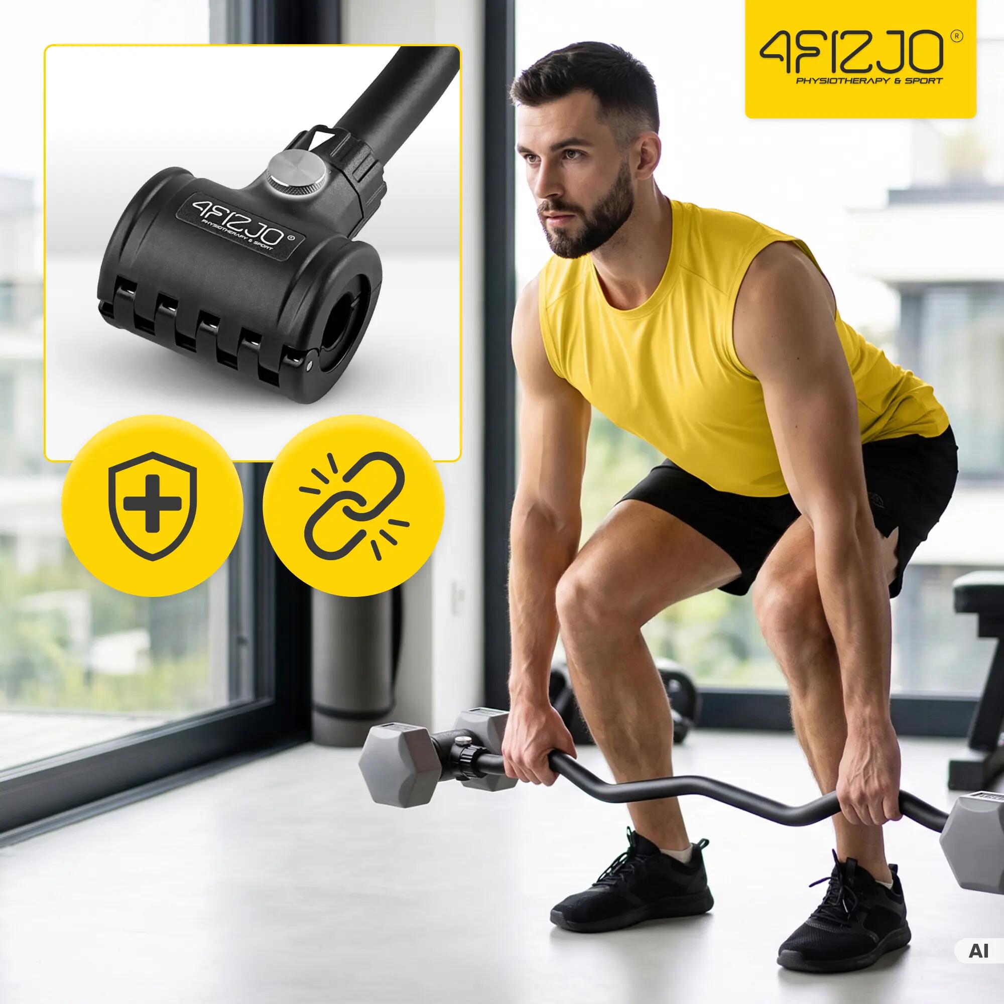 Adaptor reconversie gantere în halteră Z/curbată 4FIZJO 3/11
