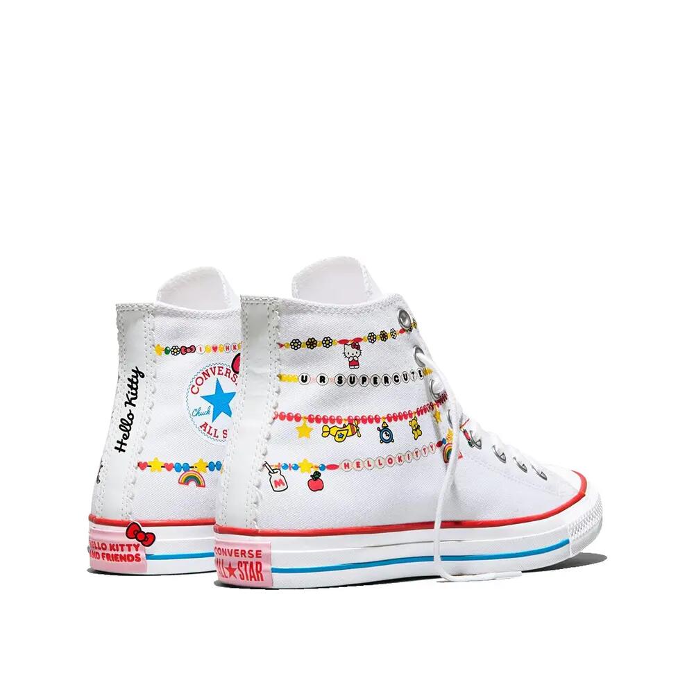 Zapatillas Converse Chuck Taylor All Star Charmed Blanc/Rojo/Amarillo 3/8