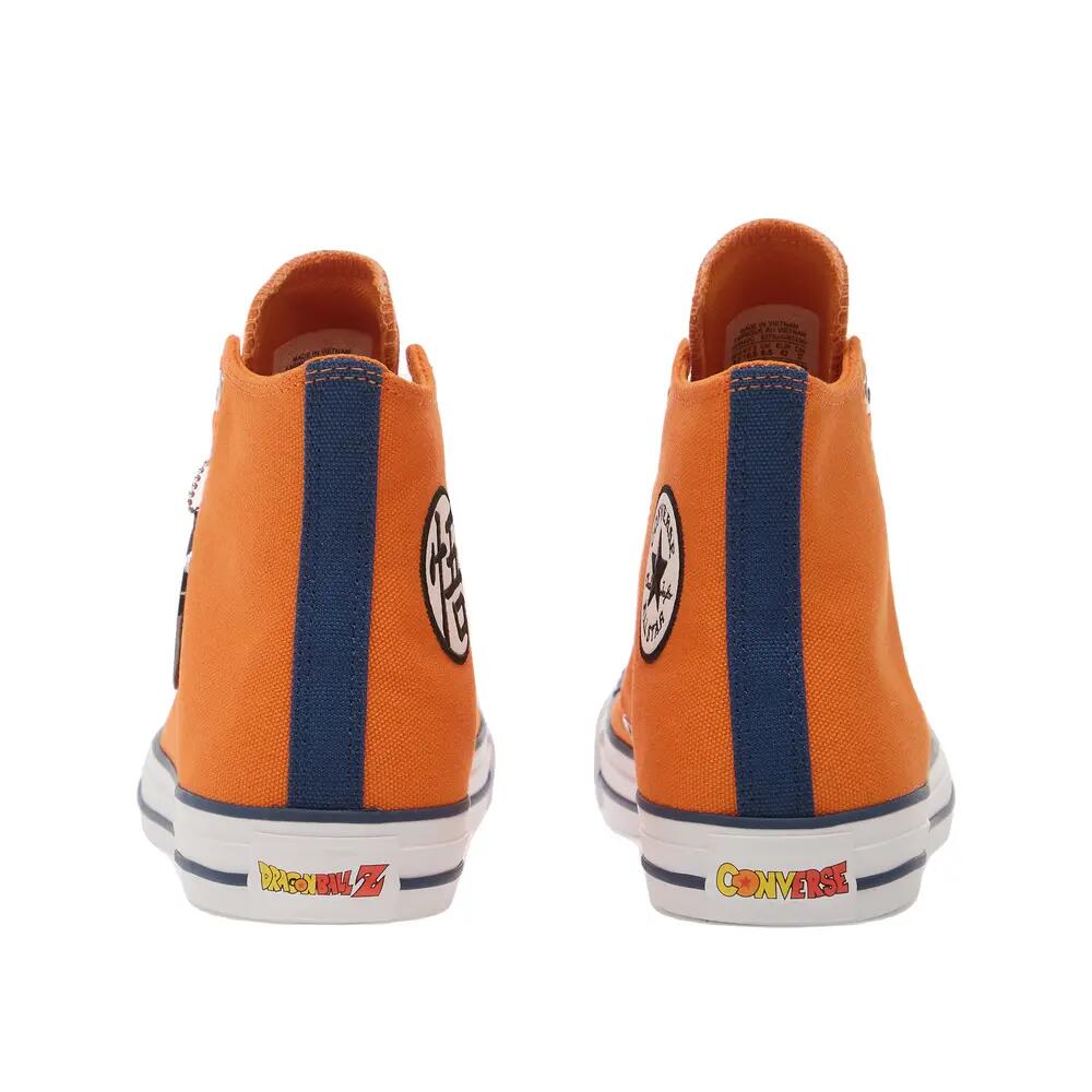 Chaussures Converse Chuck Taylor All Star Hi Orange 4/6