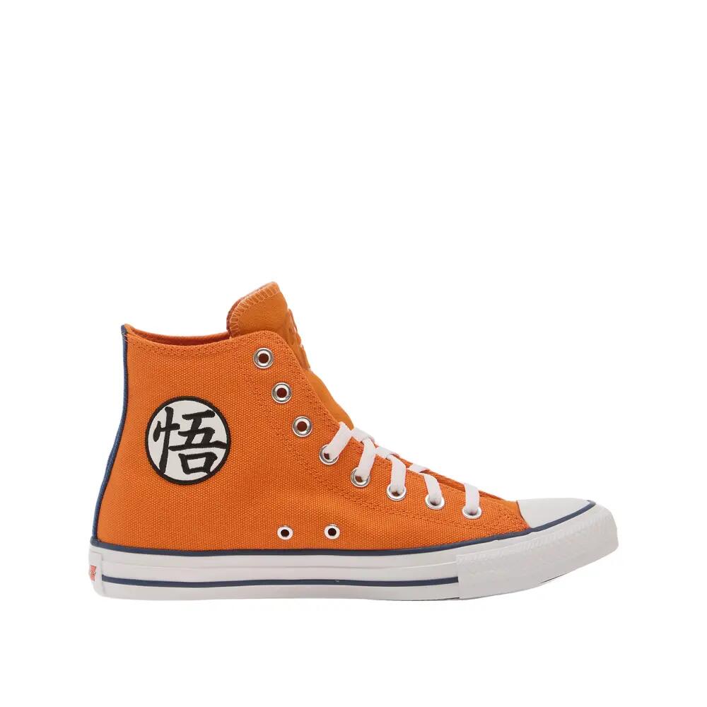 Chaussures Converse Chuck Taylor All Star Hi Orange 2/6