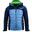 Kinder Softshelljacke Lysefjord Wasserabweisend Marineblau / Mittelblau / Grün