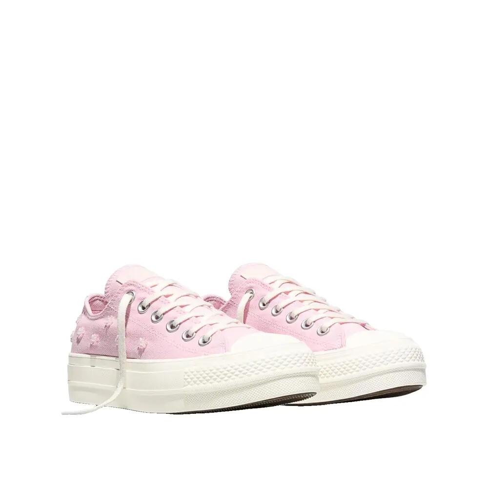 Schuhe Converse Chuck Taylor All Star Lift Platform Beads Rose 4/7
