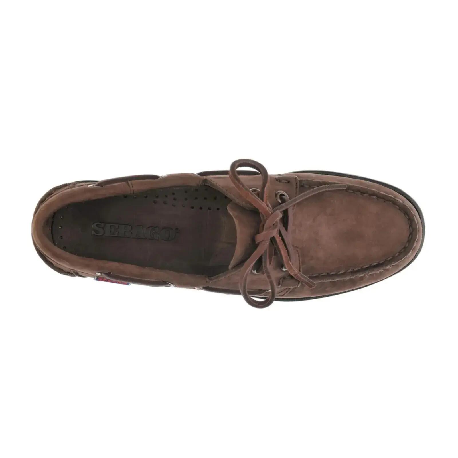 Chaussures bateau femme Sebago Portland Waxed 3/5