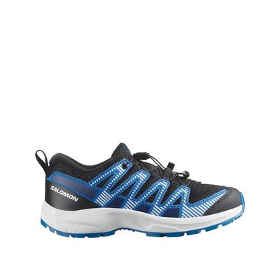 Trail schoenen salomon xa pro v8 j zwart/wit/blauw