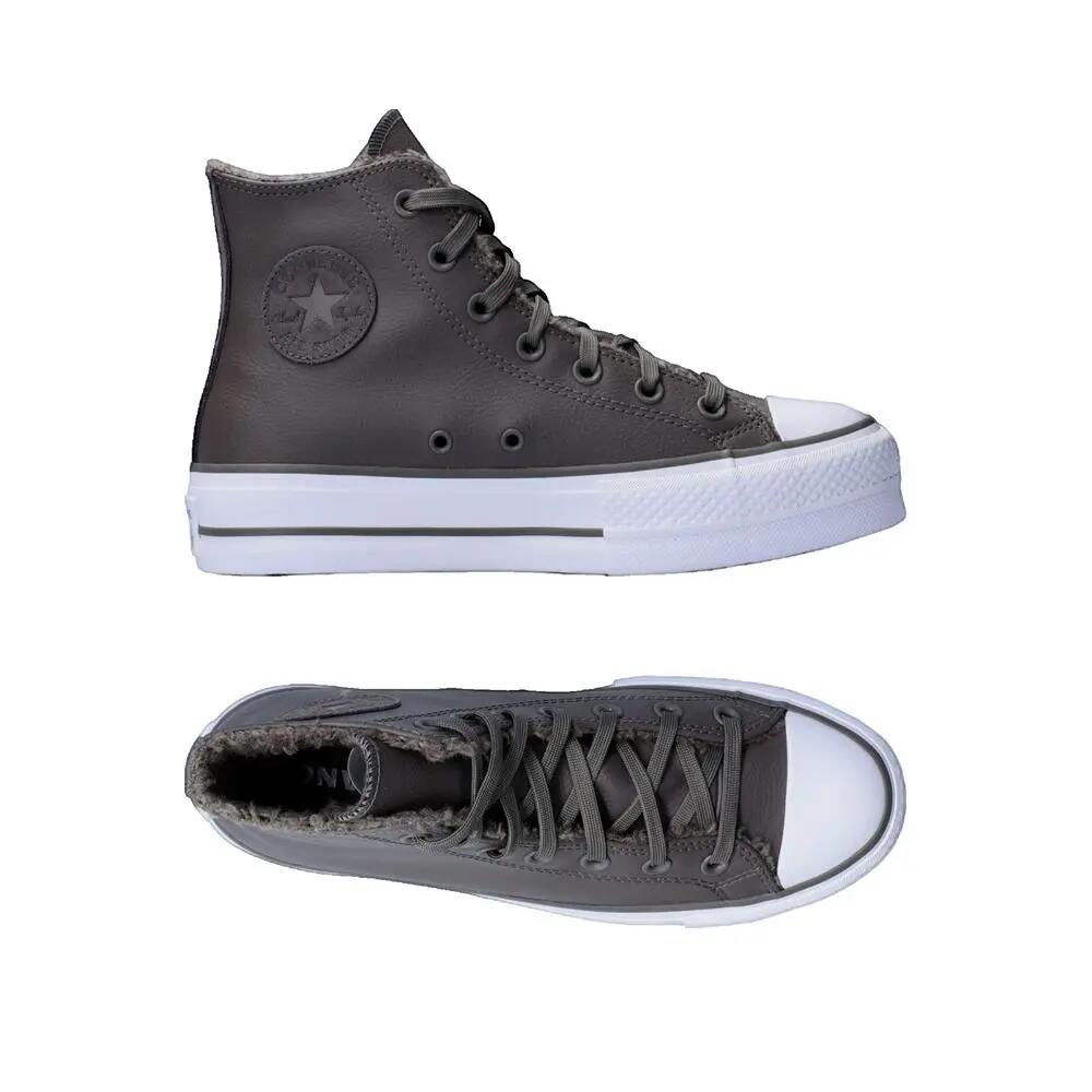 Zapatillas Converse Chuck Taylor All Star Lift Grises 2/3