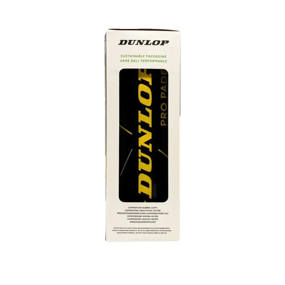 Balles de padel Dunlop Pro Padel Jaune 5/5