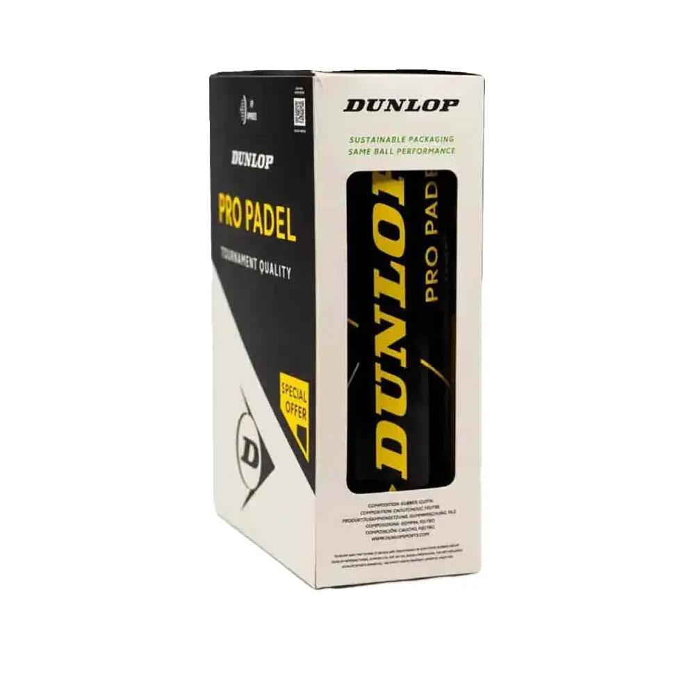 Balles de padel Dunlop Pro Padel Jaune 4/5