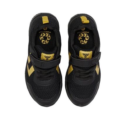 Hummel Actus Recycled Jr Schwarz/Gold