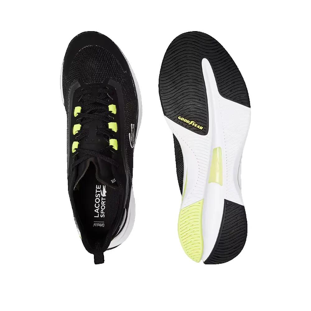 Zapatos Lacoste Run Spin Ultra Negro/Amarillo claro 2/2
