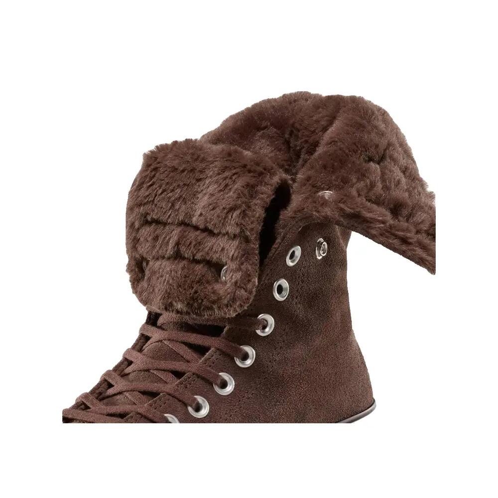 Buty Converse Chuck Taylor All Star Fold-Over Lift Platform Marron 5/8