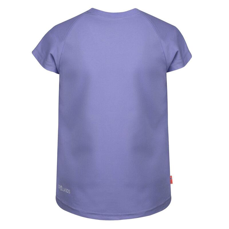 Mädchen T-Shirt Bergen Lavender/Rose