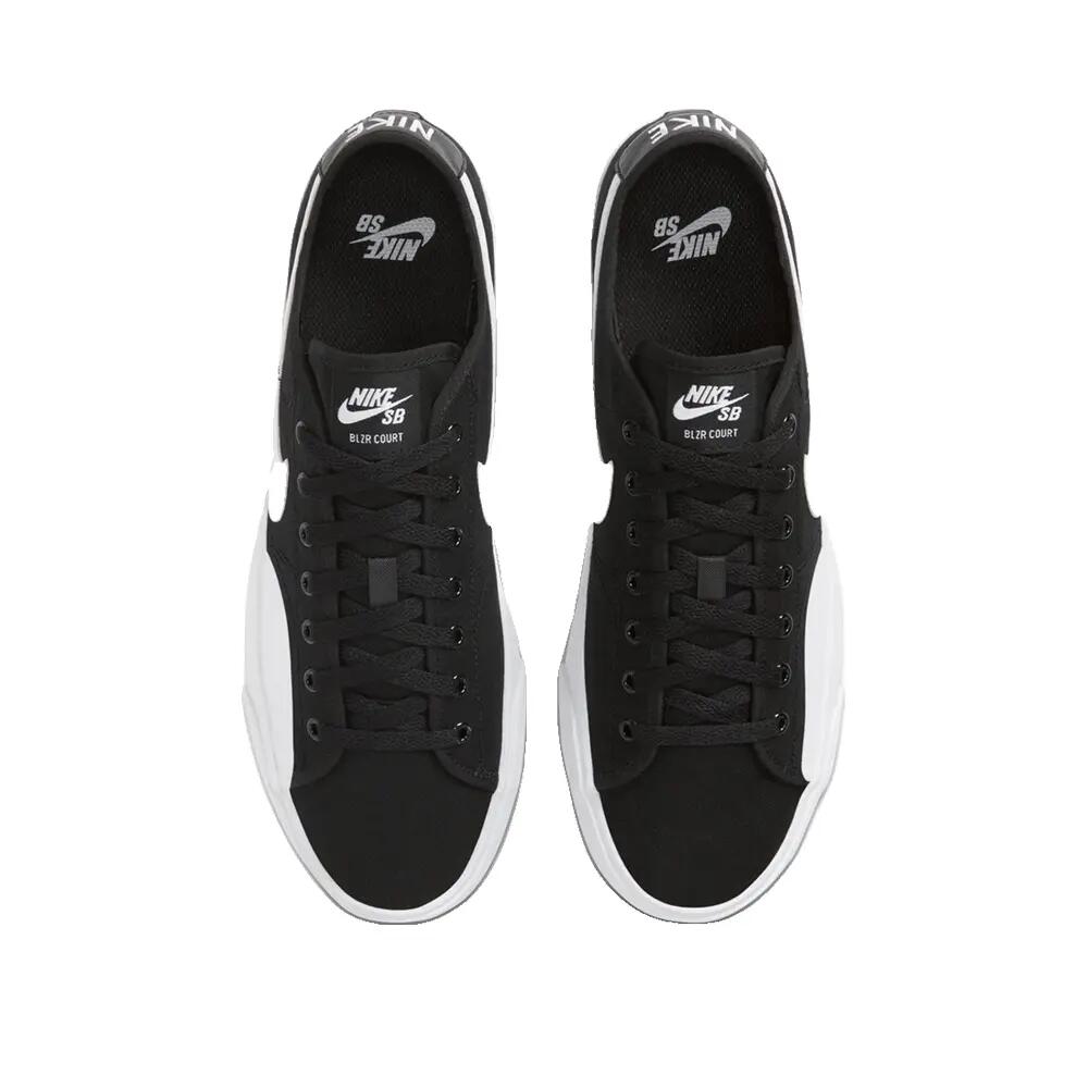 Zapatos Nike SB Blazer Court Negro/Blanco 2/8