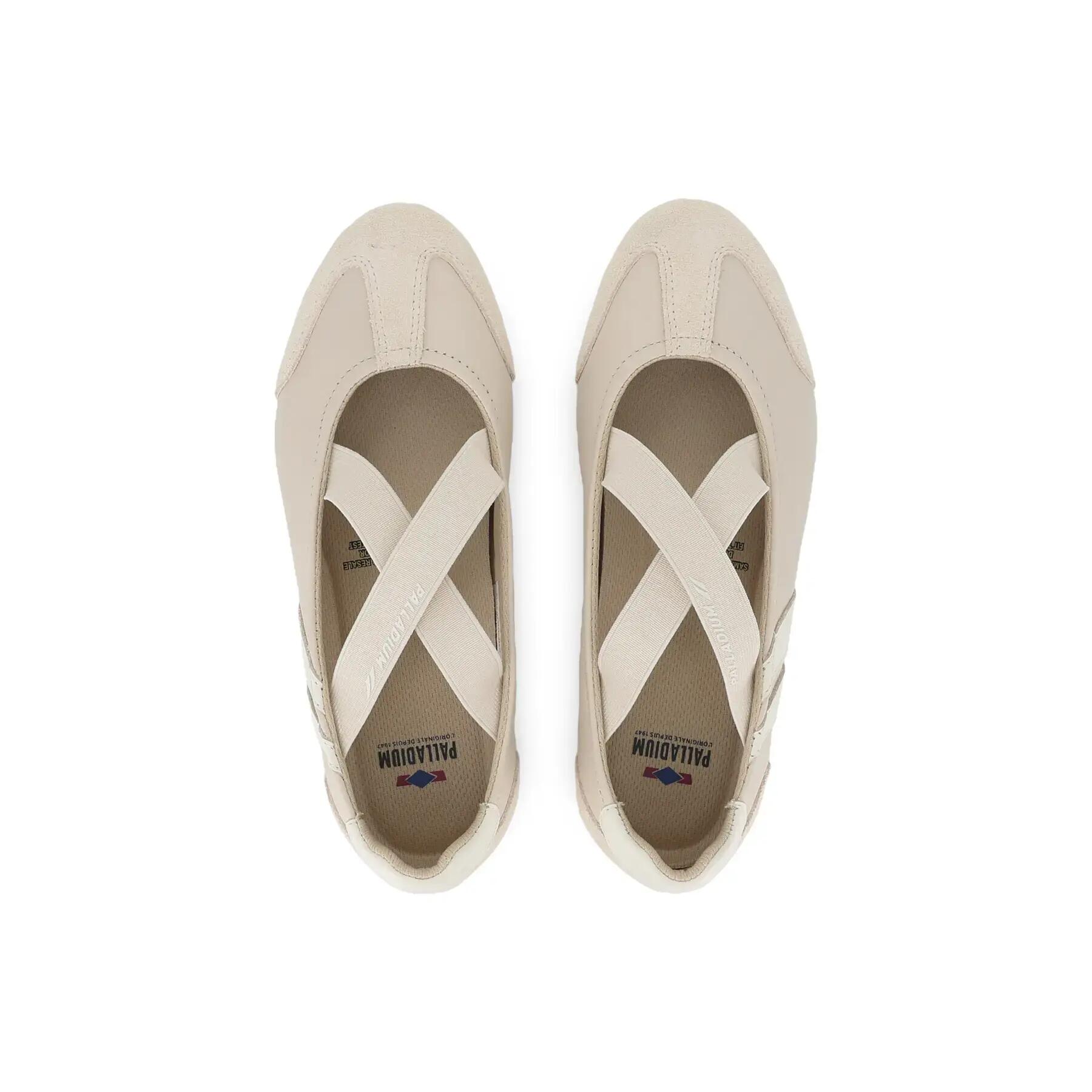 Sneakersy damscy Palladium Racer Ballerina Lth 4/5