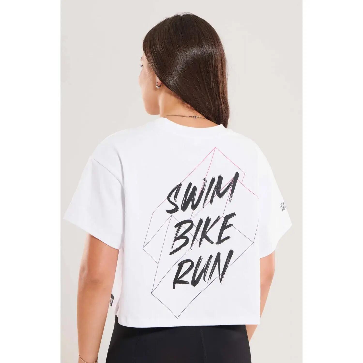 Women's T-shirt Z3R0D Swim Bike Run 5/7
