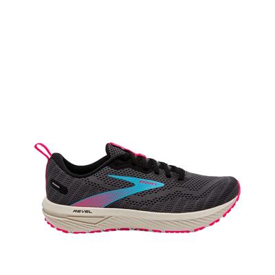 Scarpe da corsa Brooks Revel 6 Nero/Ebano/Pesce Blu